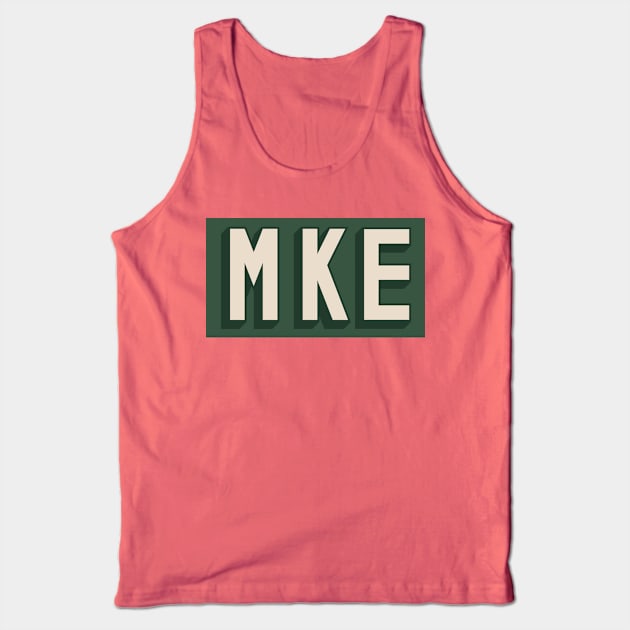 Milwaukee, My Home Tank Top by Christo Malabi